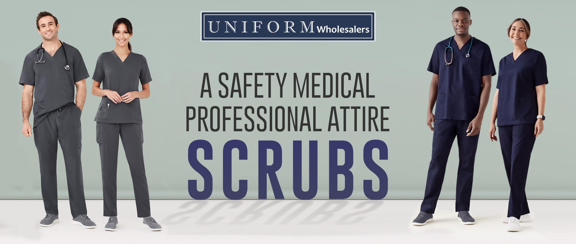 A SAFETY MEDICAL PROFESSIONAL ATTIRE SCRUBS Uniform Wholesalers