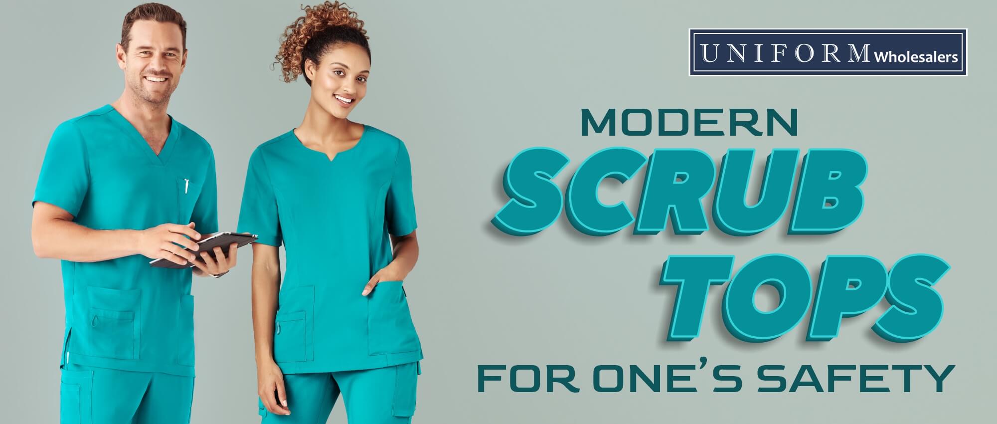 MODERN SCRUB TOPS FOR ONE’S SAFETY Uniform Wholesalers