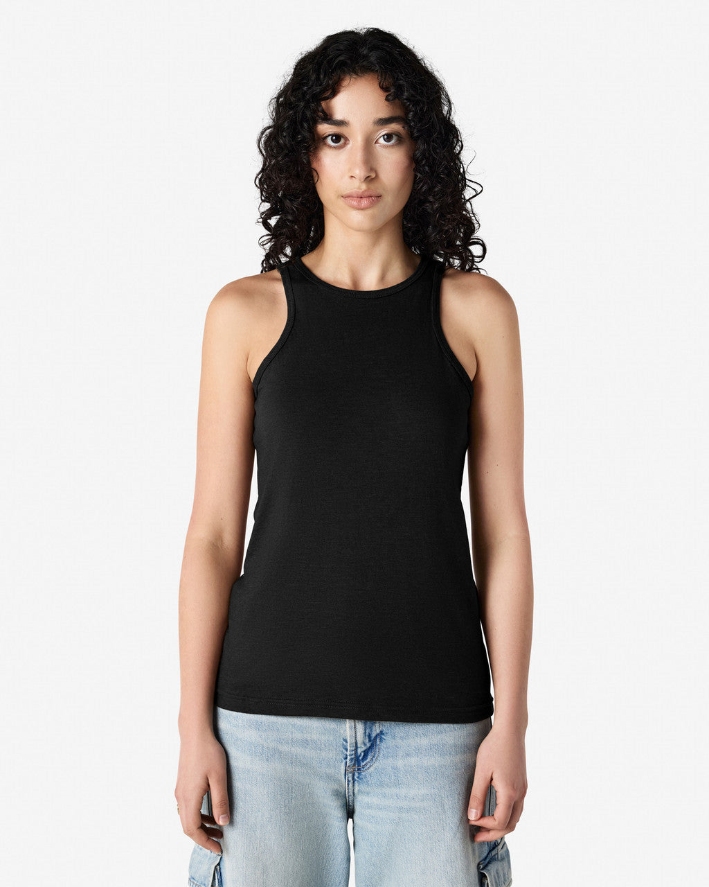 American Apparel Women's Racerneck Tank (101CVC)