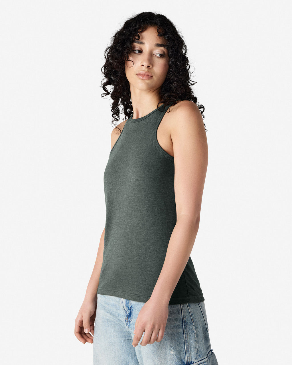 American Apparel Women's Racerneck Tank (101CVC)