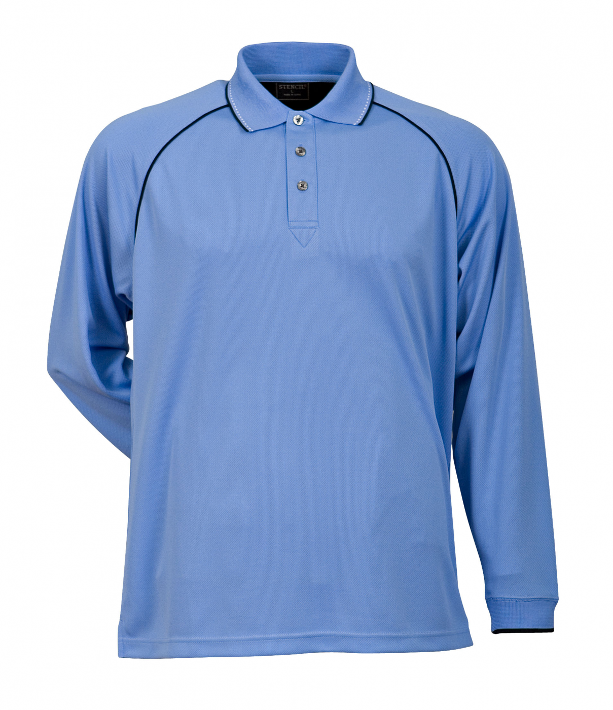 Stencil Men's Cool Dry L/S Polos (1040)