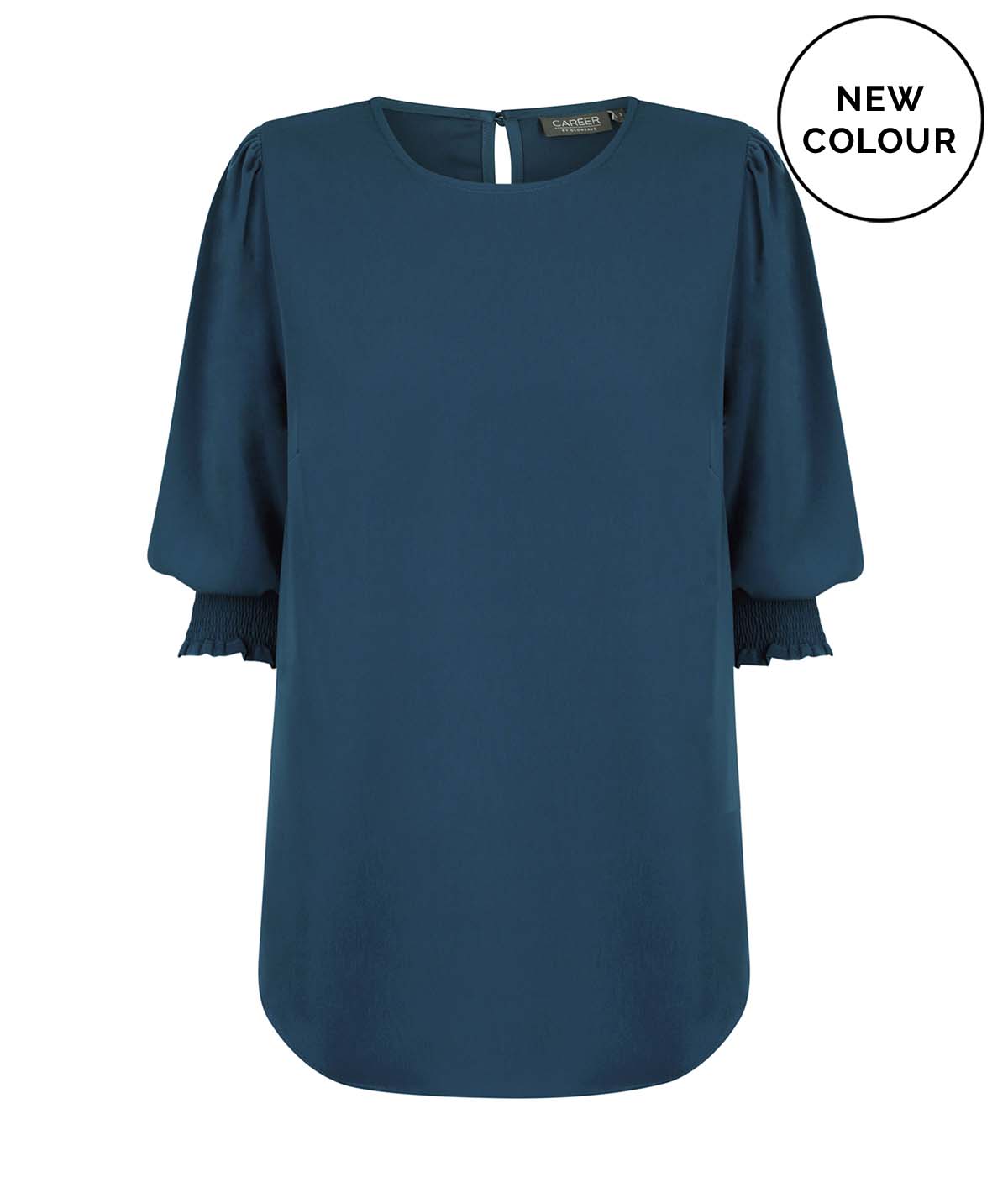 Gloweave 3/4 Sleeve Shirred Cuff Top (1799WZ) 2nd Color