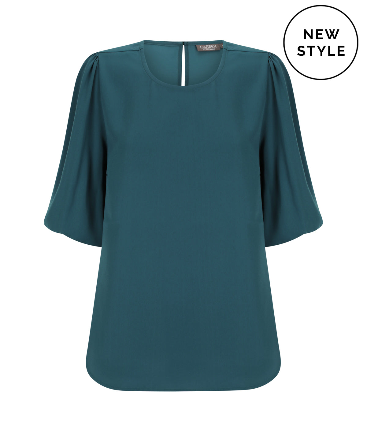Gloweave Poppy Puff Sleeve Top (1807WS)