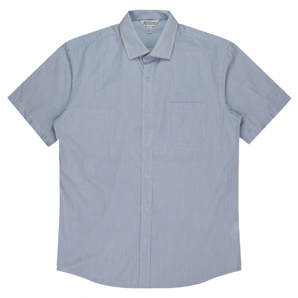 Aussie Pacific Henley Mens Shirt Short Sleeve (1900S)