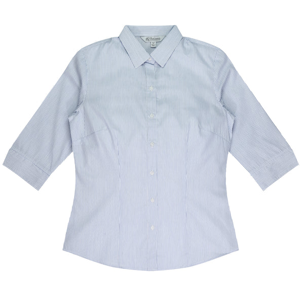 Aussie Pacific Lady Henley 3/4 Sleeve Shirt (2900T)