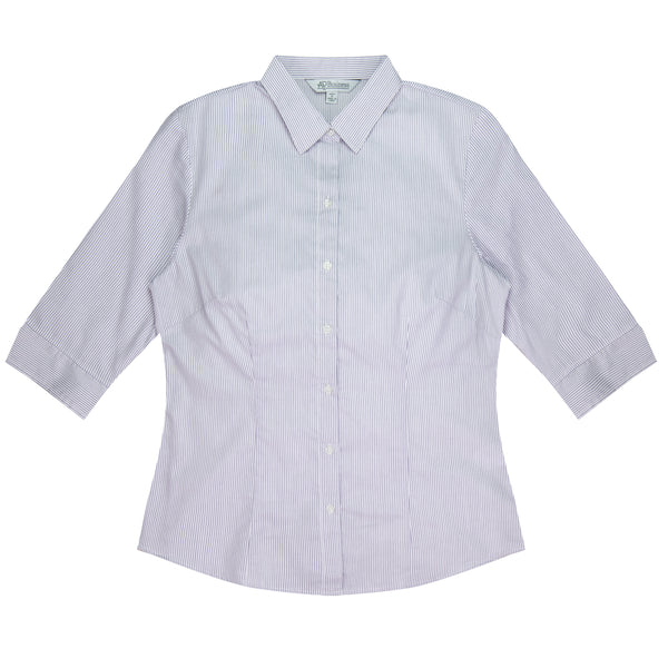 Aussie Pacific Lady Henley 3/4 Sleeve Shirt (2900T)
