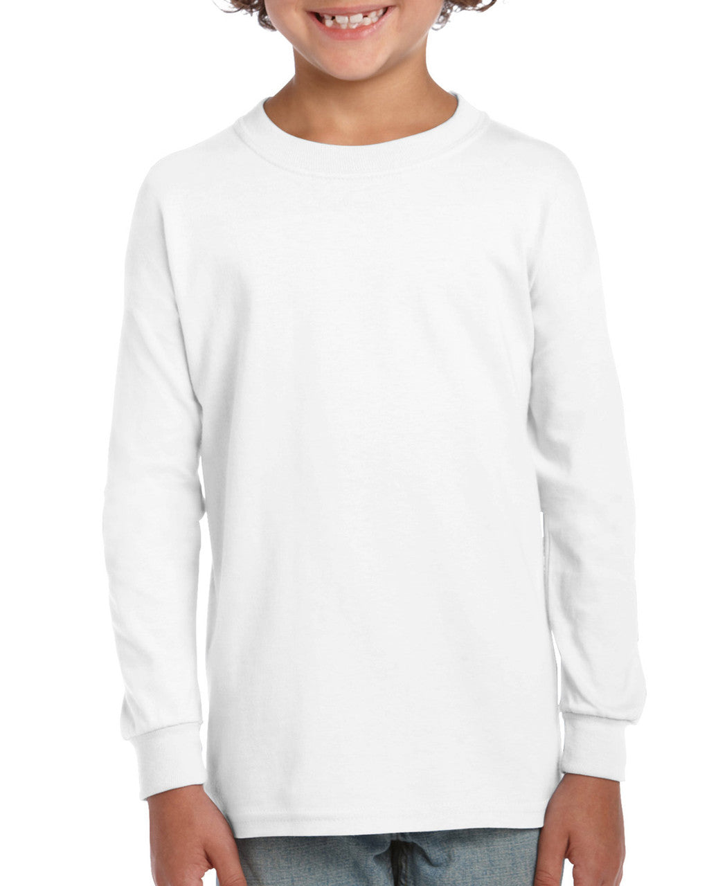 Gildan Youth Ultra Cotton L/S Long Sleeve T/S-(2400B)