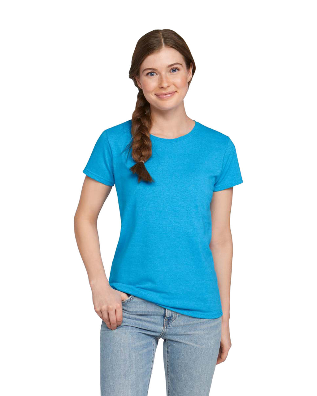 Gildan Ladies Heavy Cotton T/S 180GM-(5000L)