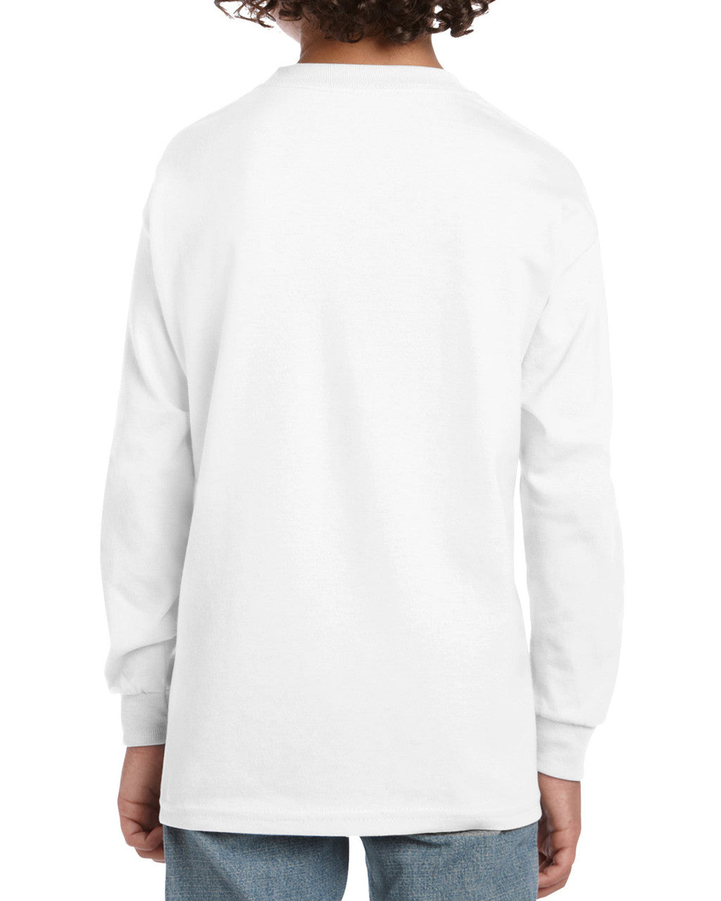 Gildan Youth Ultra Cotton L/S Long Sleeve T/S-(2400B)
