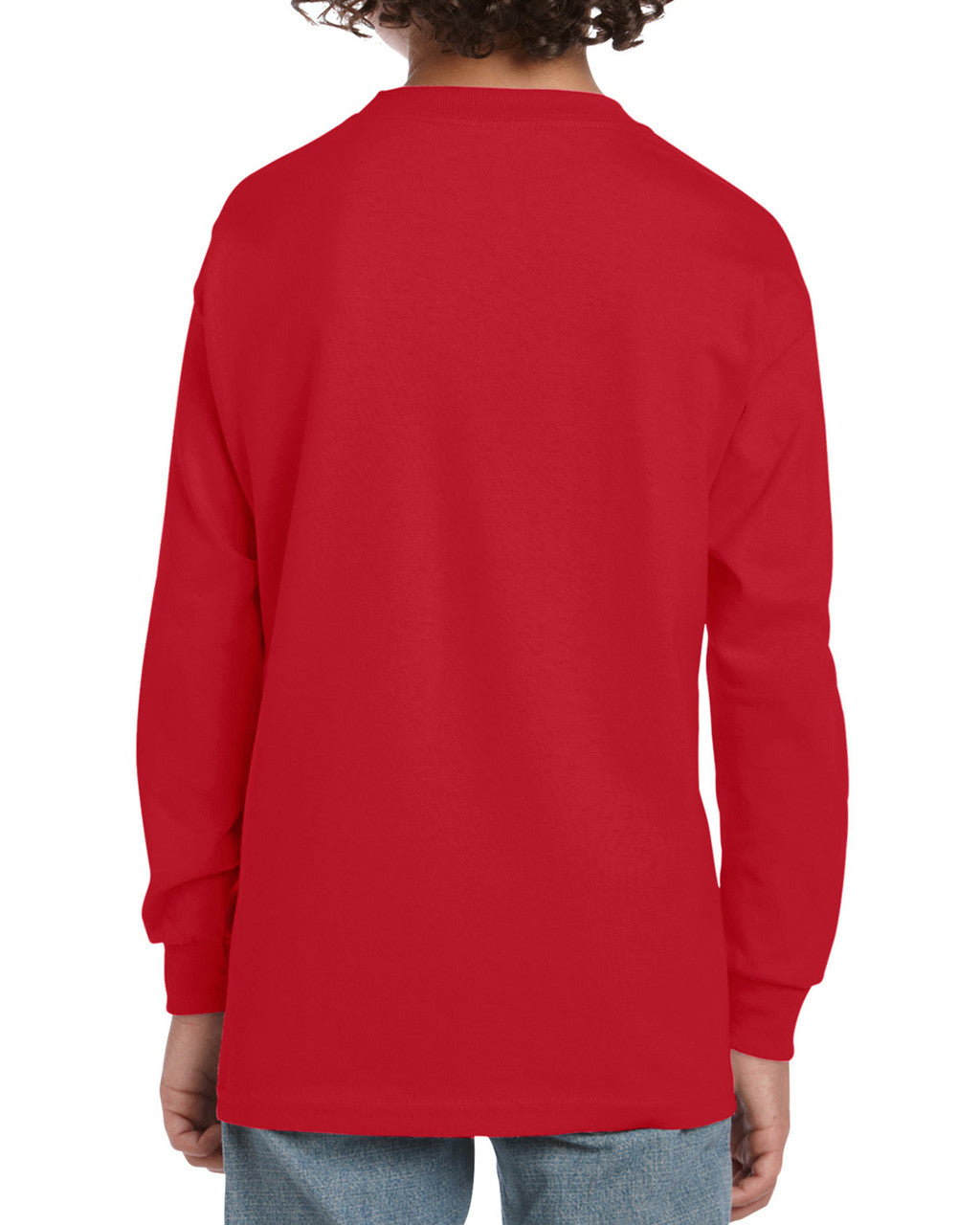 Gildan Youth Ultra Cotton L/S Long Sleeve T/S-(2400B)