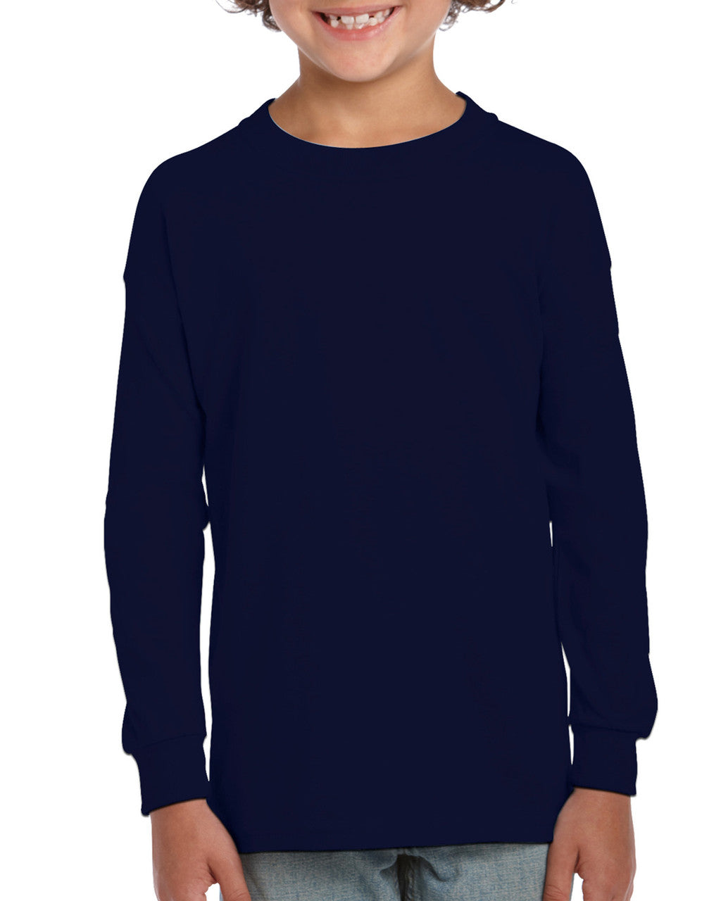 Gildan Youth Ultra Cotton L/S Long Sleeve T/S-(2400B)
