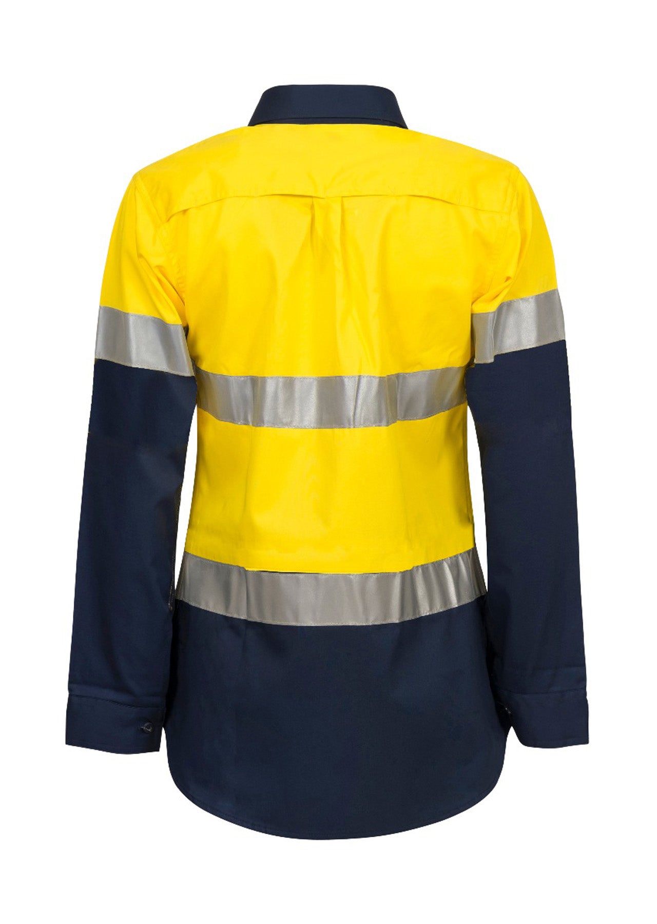 Workcraft Ladies Hivis Shirt Csr Tape-LS (WSL501)