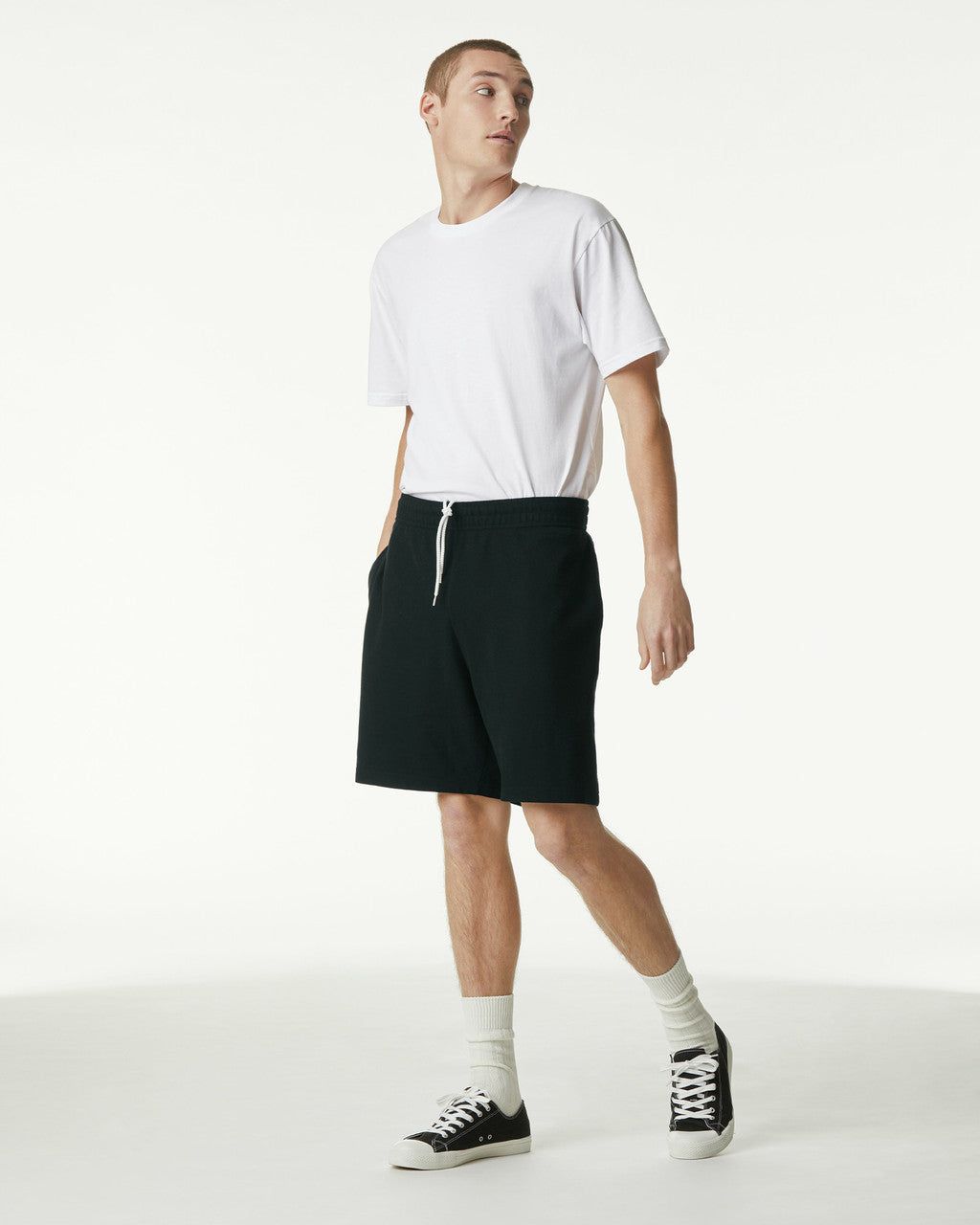 American Apparel Adult Pique Gym Shorts (2PQ)
