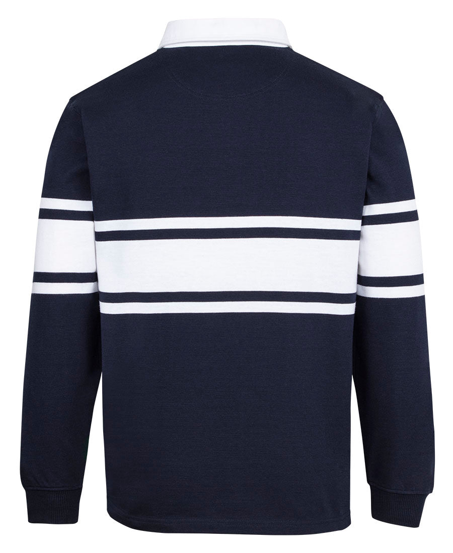 JB's C Of C 3 Stripe Yarn Dyed Rugby (3RY3)