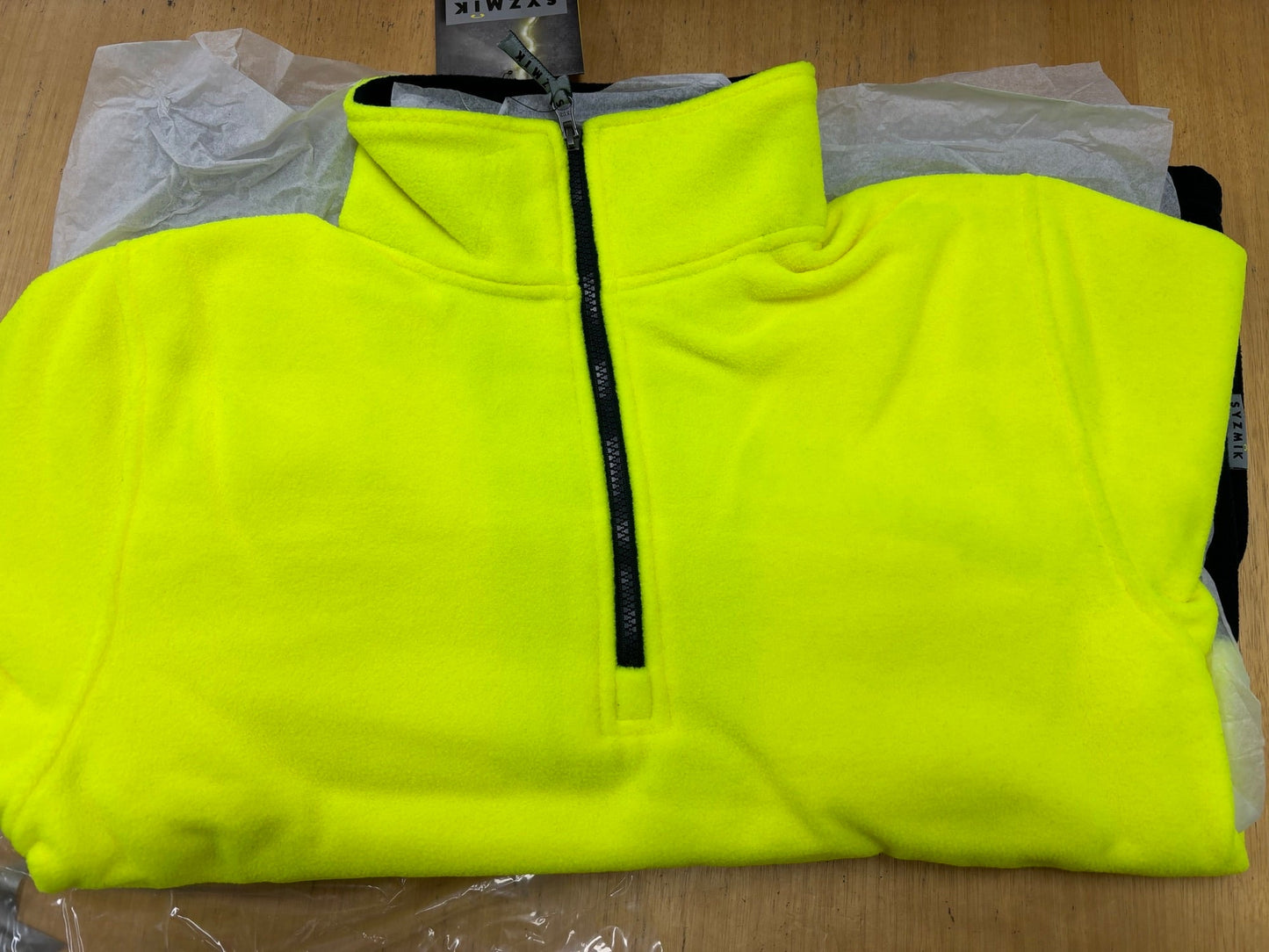 Syzmik Hi Vis Half Zip Polar Fleece Jumper (ZT460B)