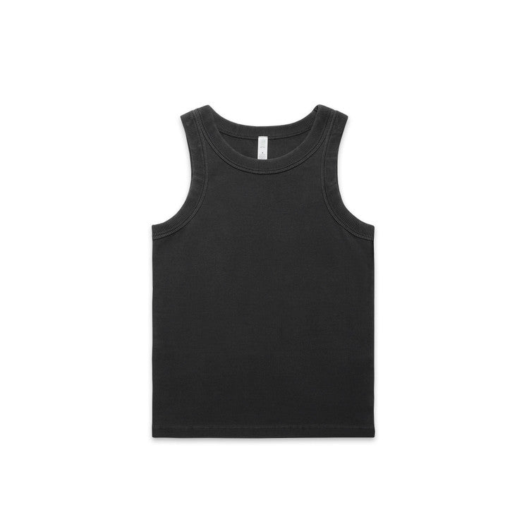 Ascolour Faded Organic Rib Tank-(4034)