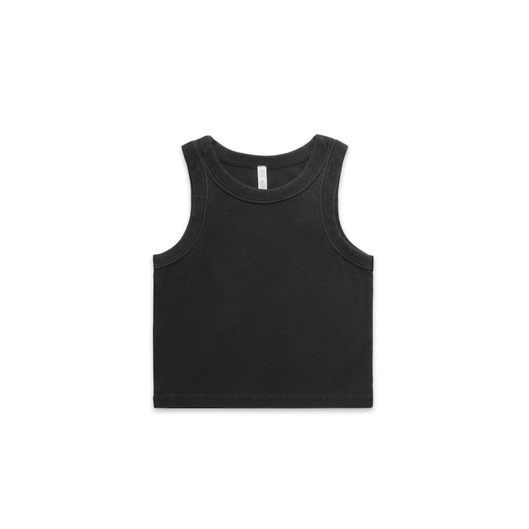 Ascolour Faded Organic Crop Tank-(4035)