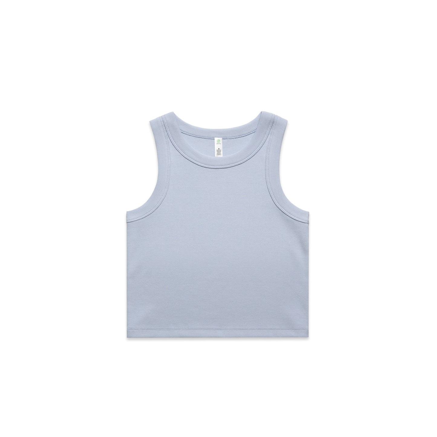 Ascolour Wo's Organic Rib Crop Tank (4064G)
