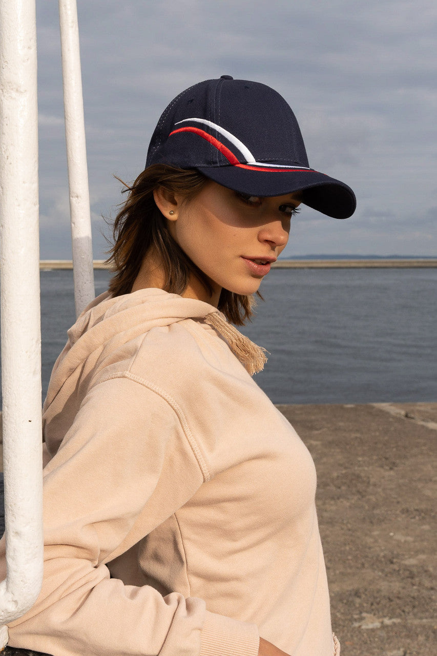 Headwear Brushed Heavy Cotton With Curved Embroidery On Crown And Peak (4075)- Clearance