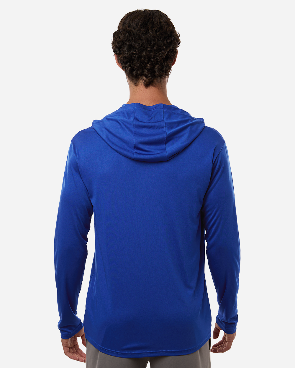 AllPro Men's Long Sleeve Hooded T-Shirt (48510)
