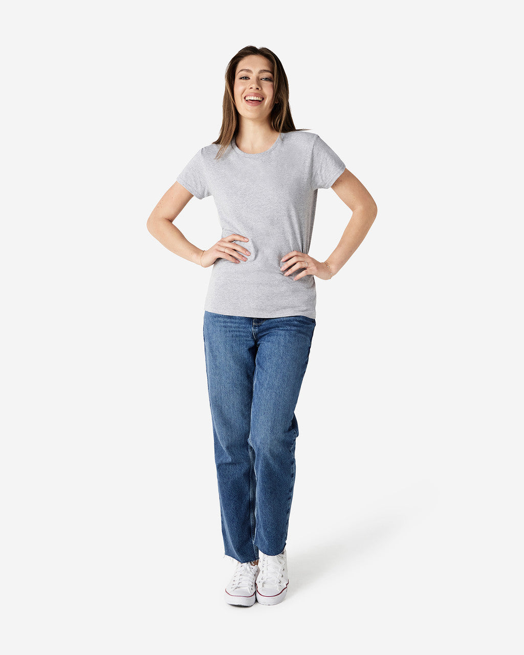 Gildan Ladies Heavy Cotton T/S 180GM-(5000L)