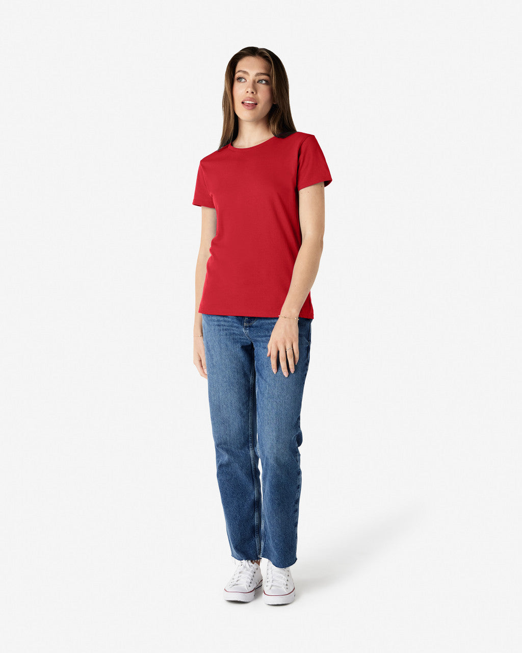 Gildan Ladies Heavy Cotton T/S 180GM-(5000L)