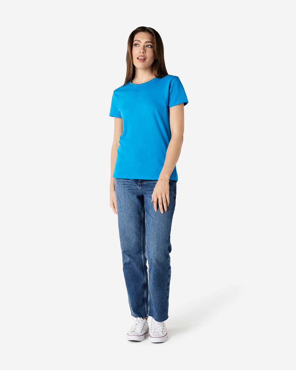 Gildan Ladies Heavy Cotton T/S 180GM-(5000L)