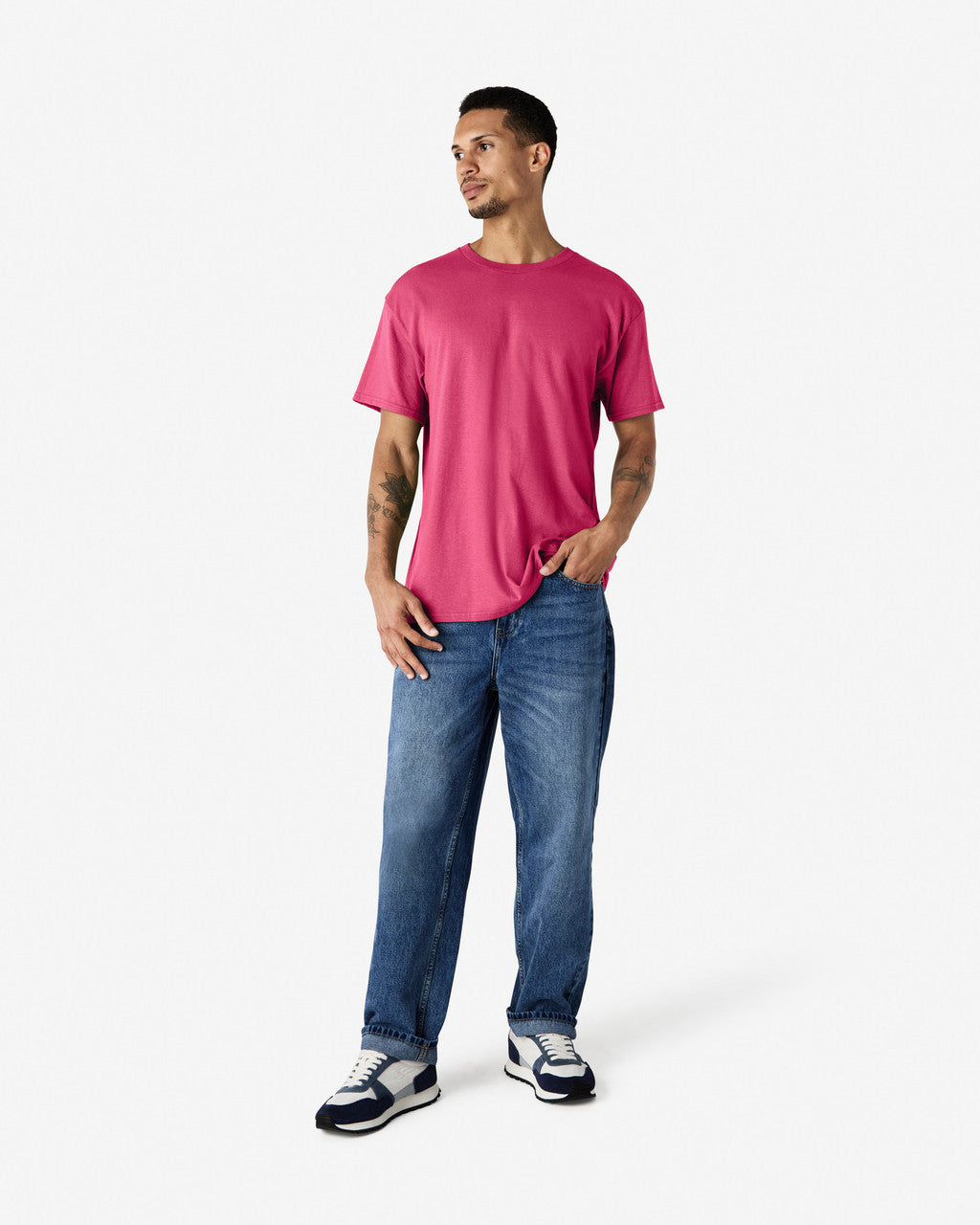 Gildan Heavy Cotton T-shirt 180GM 2color-(5000)