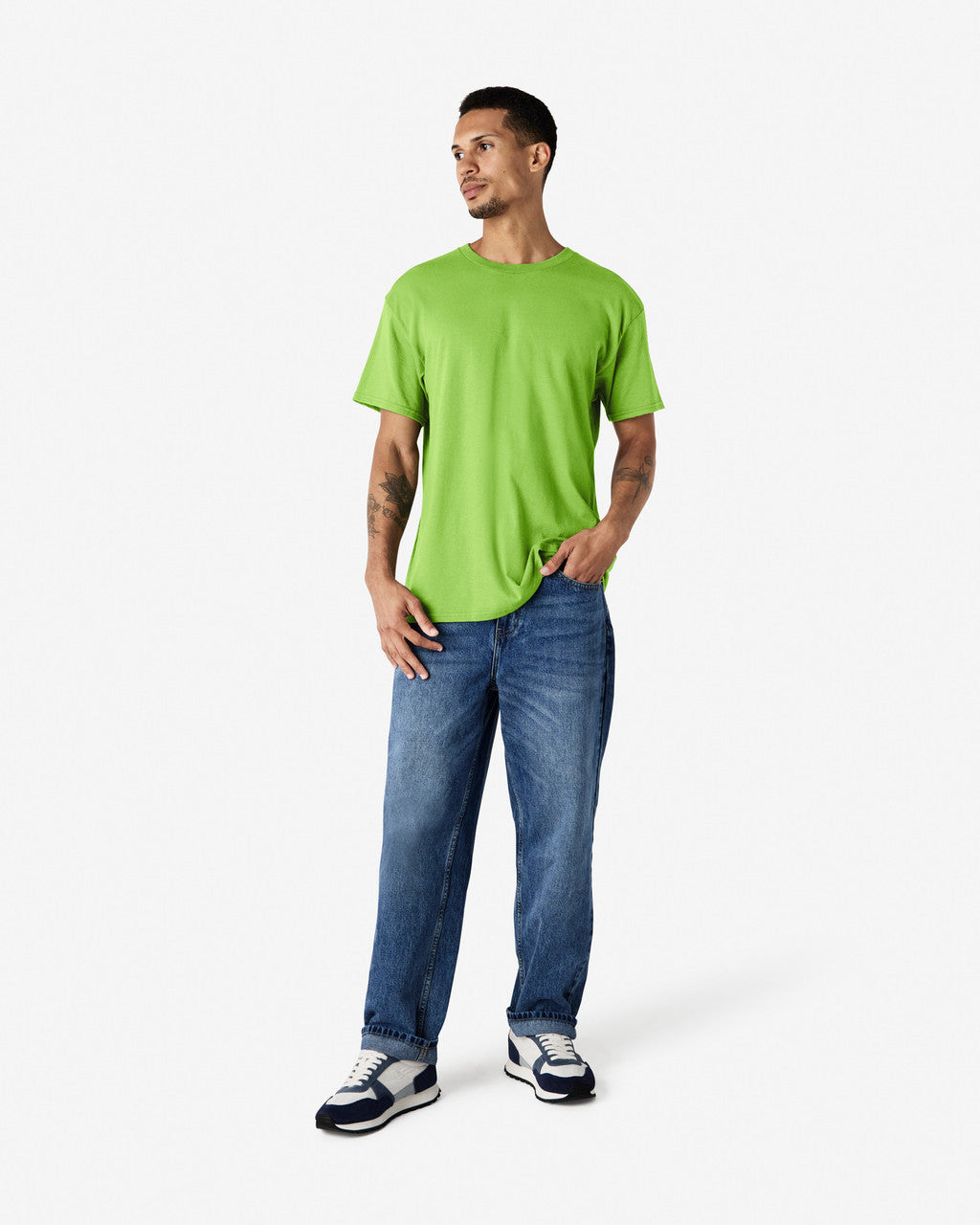 Gildan Heavy Cotton T-shirt 180GM 3color-(5000)