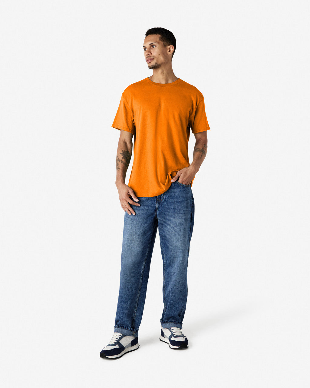 Gildan Heavy Cotton T-shirt 180GM 2color-(5000)