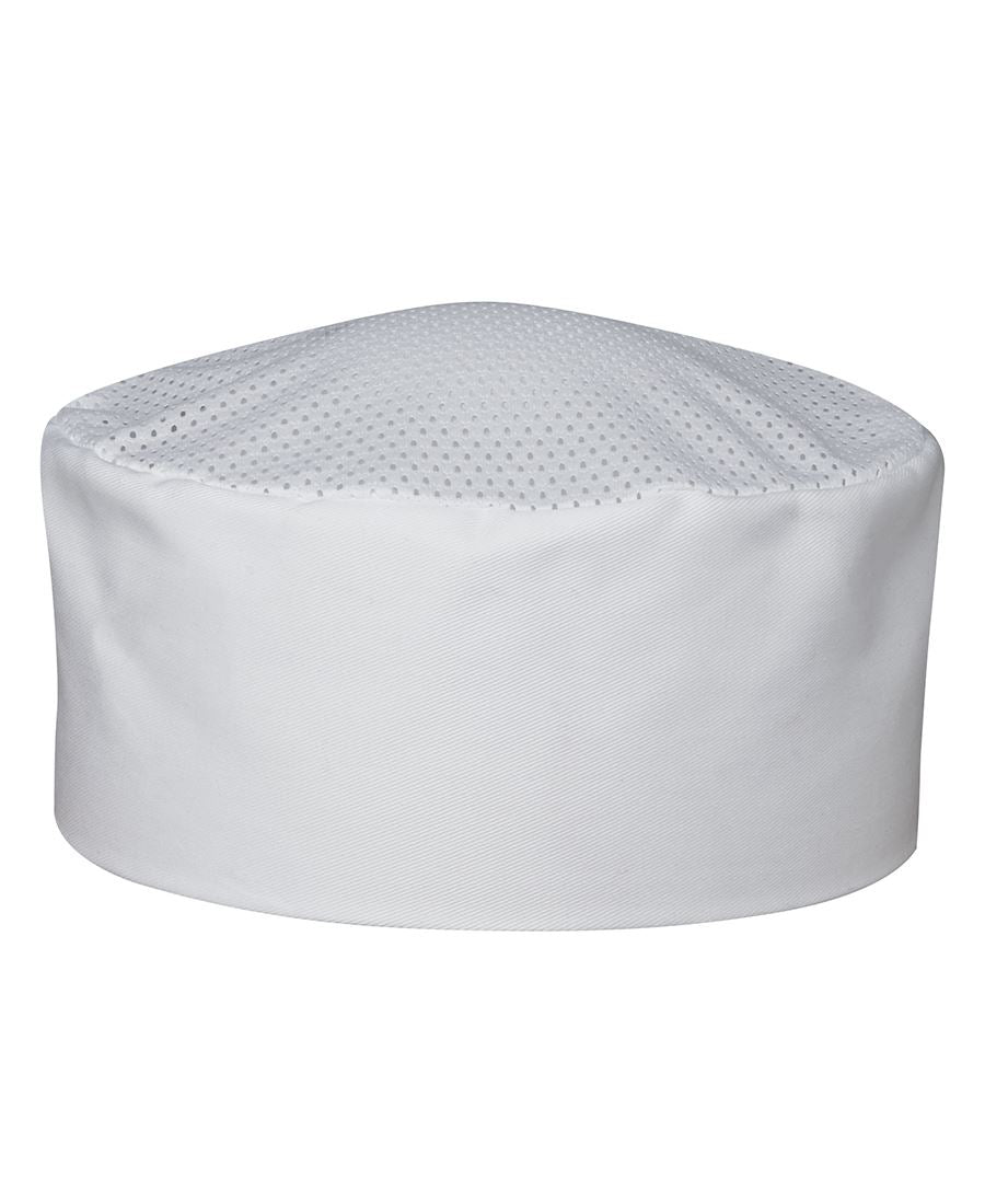 JB's Wear-JB's Chef's Vented Cap-White-Uniform Wholesalers - 3