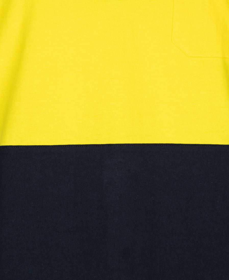 Jb's Hi Vis Long Sleeve Cotton Polo - Adults (6CPHL)