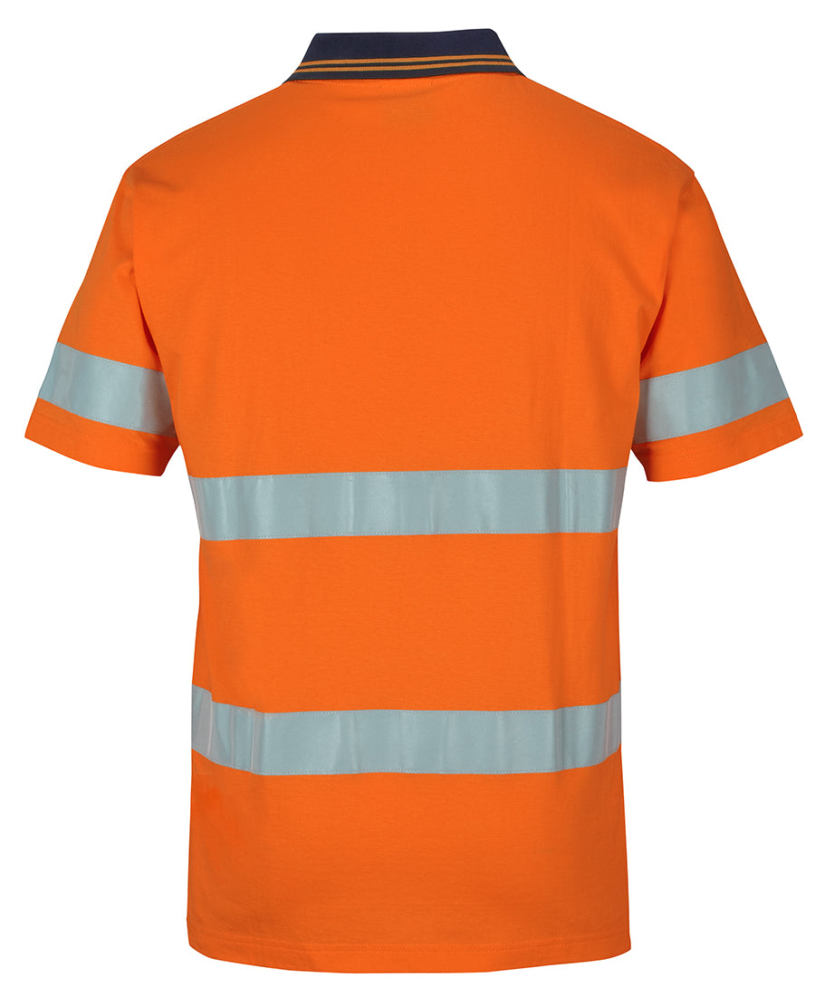 JB's Hi Vis (D+N) S/S Cotton Polo (6DCPS)