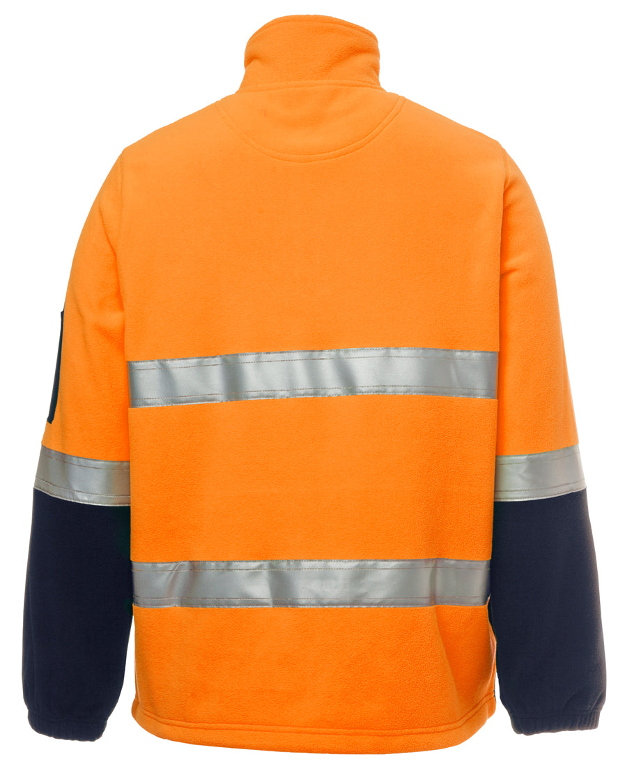 JB's Wear-JB's Hi Vis (D+N) 1/2 Zip Polar Fleece--Uniform Wholesalers - 5