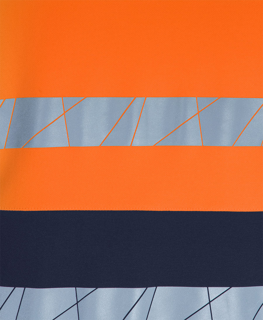 JB's 450G Hi Vis Pull Over Hoodie With Fragmented Tape (6DPFP)