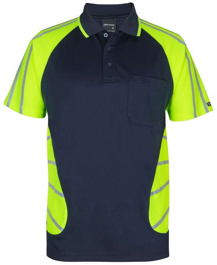 Jb's Street Spider Polo With Reflective Stripes (6HSSR)