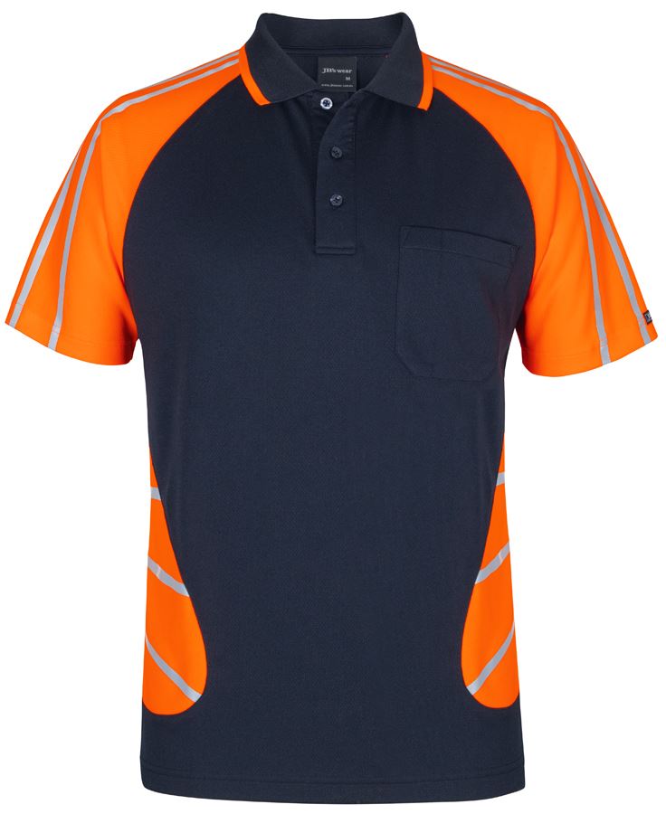 Jb's Street Spider Polo With Reflective Stripes (6HSSR)