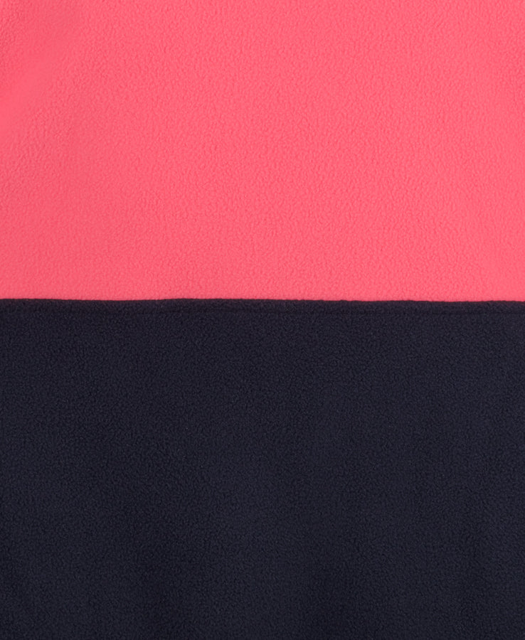 JBs Wear Hi Vis 1/2 Zip Polar Fleece - Adults (6HVPF)