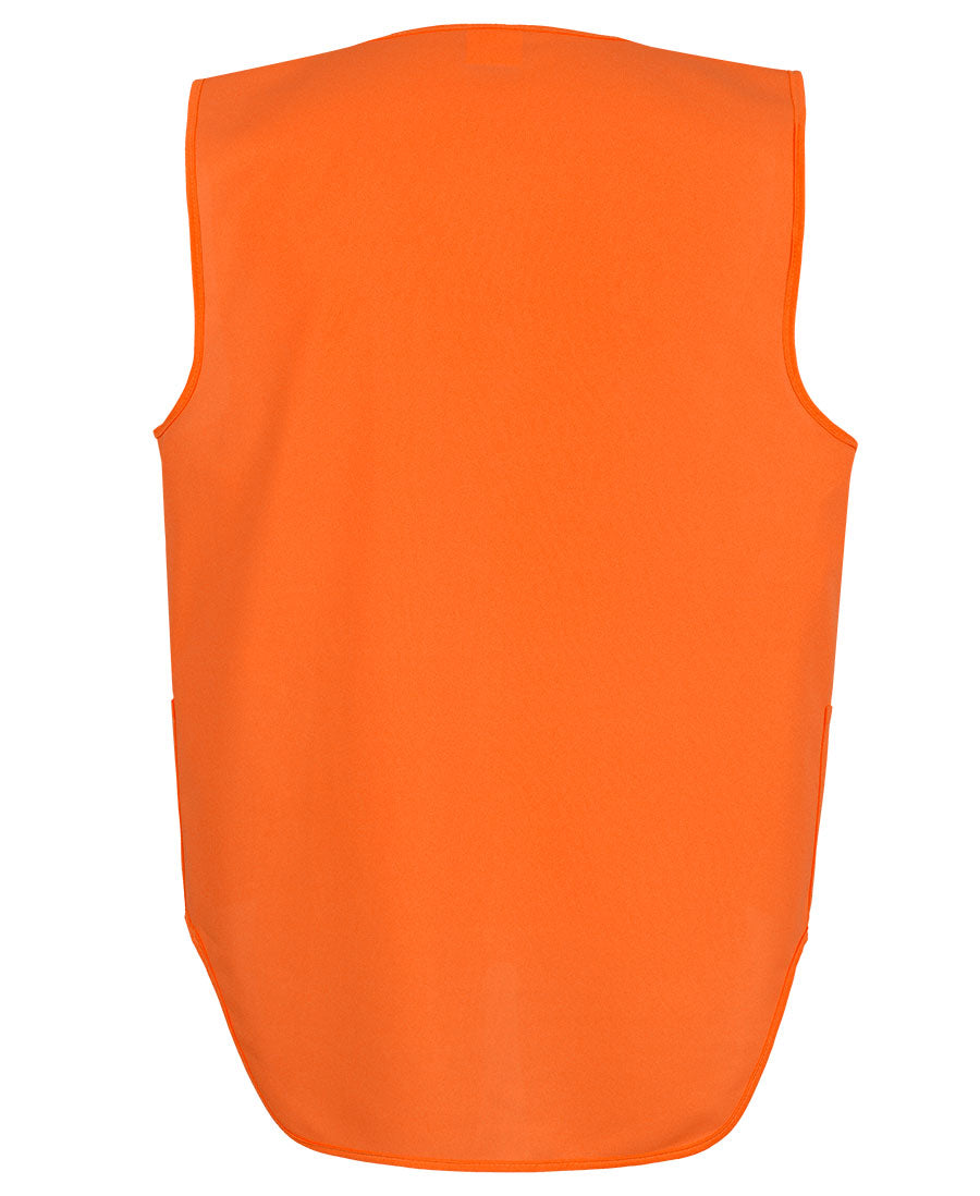 JB's Hi Vis Zip Drop Tail Safety Vest (6HVSW)