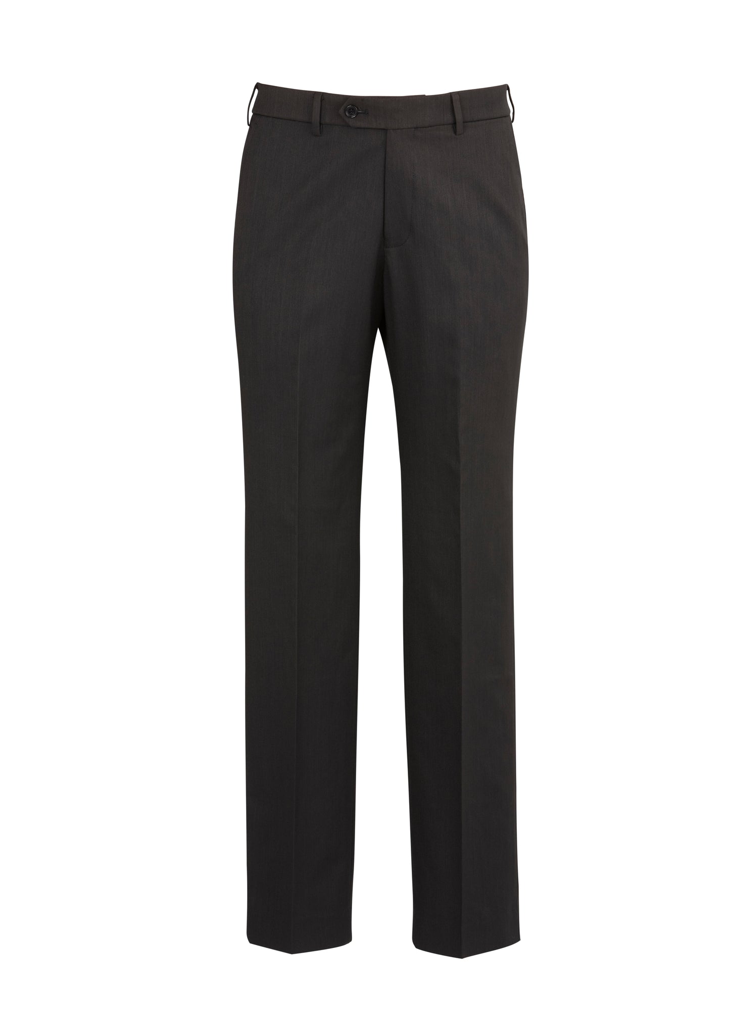 Biz Corporates Mens Cool Stretch Flat Front Pant Stout (70112S)-Clearance