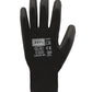 JB's Wear-JB's Black Light PU Glove-Black / M-Uniform Wholesalers - 1