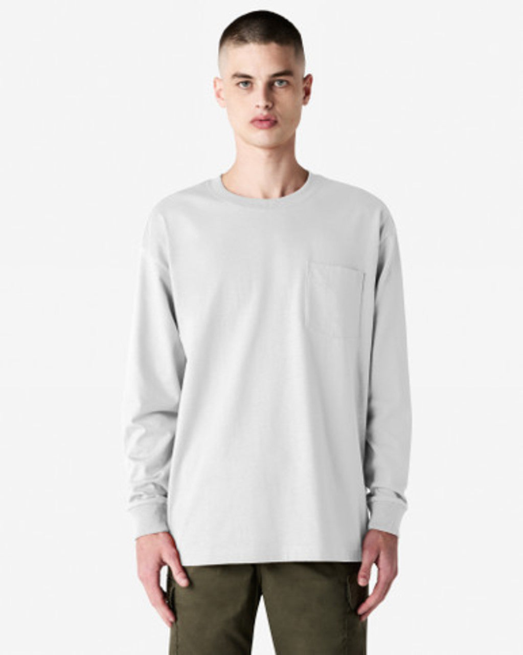 American Apparel Heavyweight Oversized Long Sleeve T-Shirt (9410)