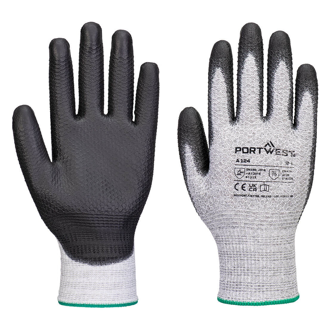 Portwest Grip 13 PU Diamond Knit Glove (Pk12)(A124)