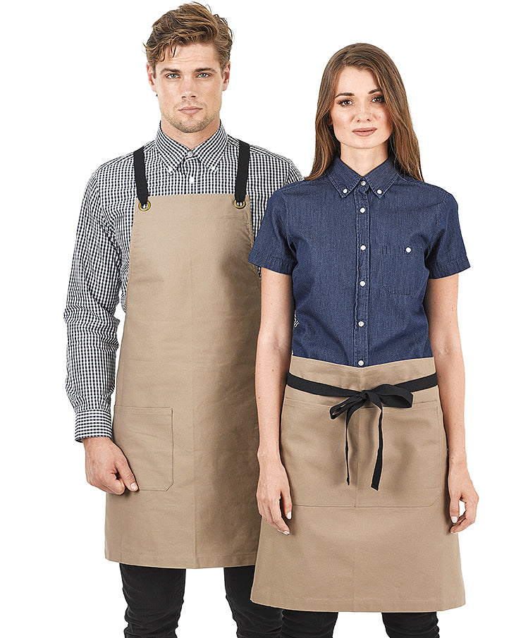 Identitee Brooklyn Canvas Bib Apron (A16