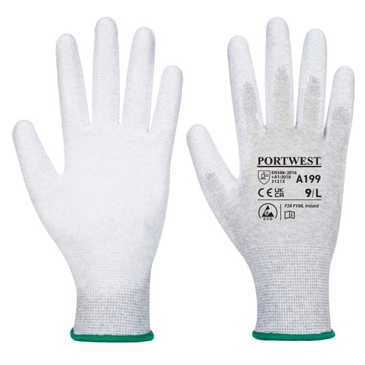 Portwest Antistatic PU Palm Glove (A199)