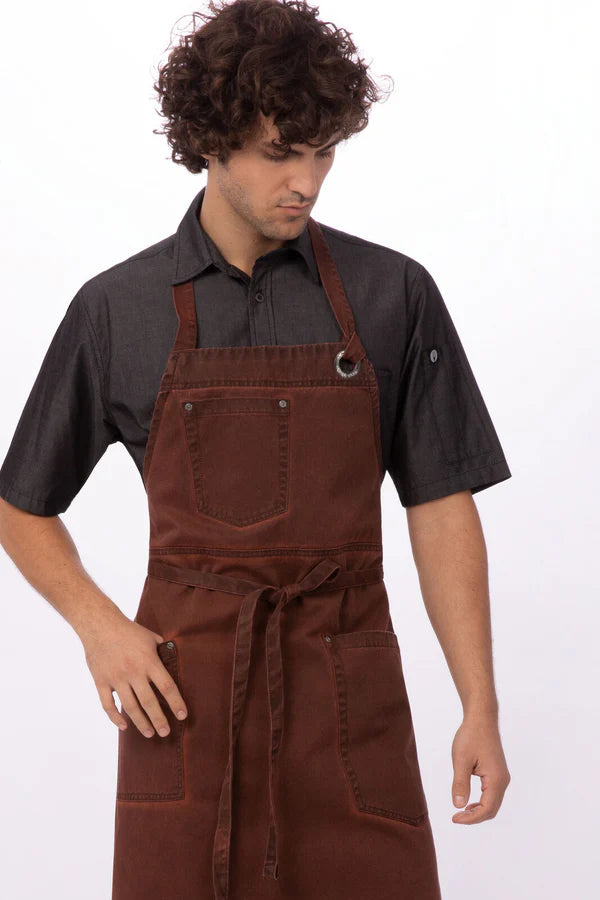 Chef Works Dorset Bib Apron (ABAQ054)
