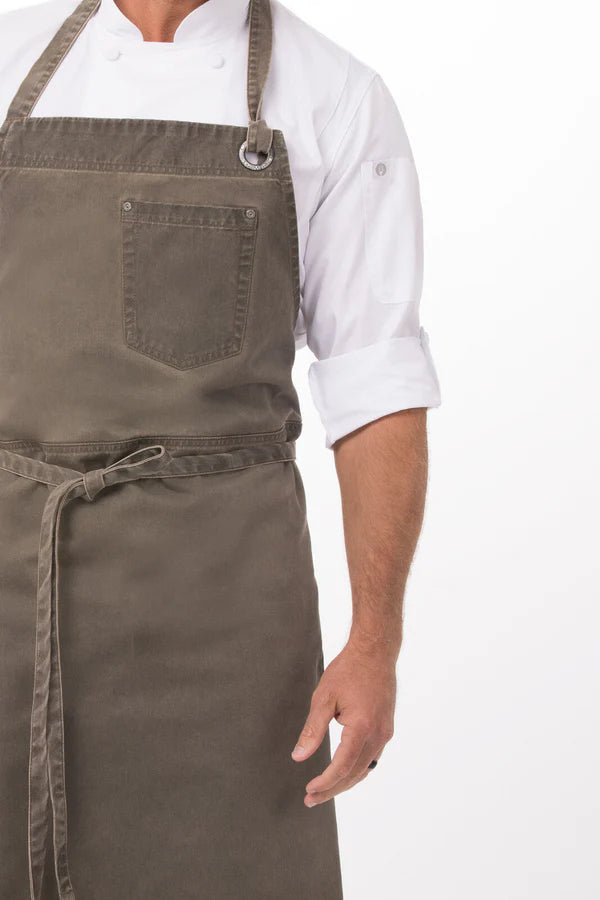 Chef Works Dorset Chef's Bib Apron (ABCAQ004)