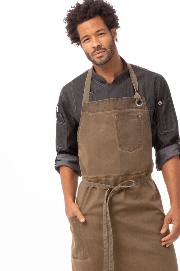 Chef Works Dorset Chef's Bib Apron (ABCAQ004)