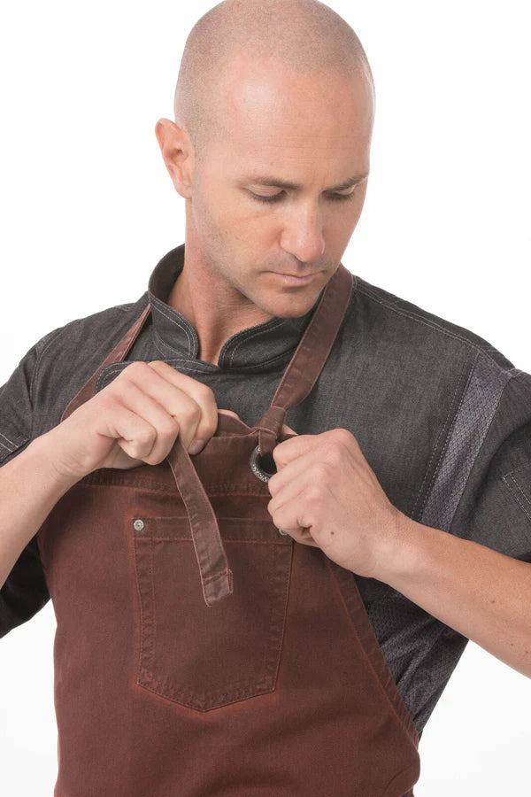 Chef Works Dorset Chef's Bib Apron (ABCAQ004)