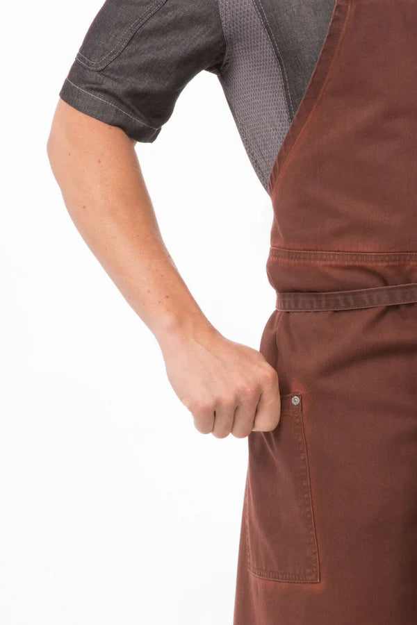 Chef Works Dorset Chef's Bib Apron (ABCAQ004)